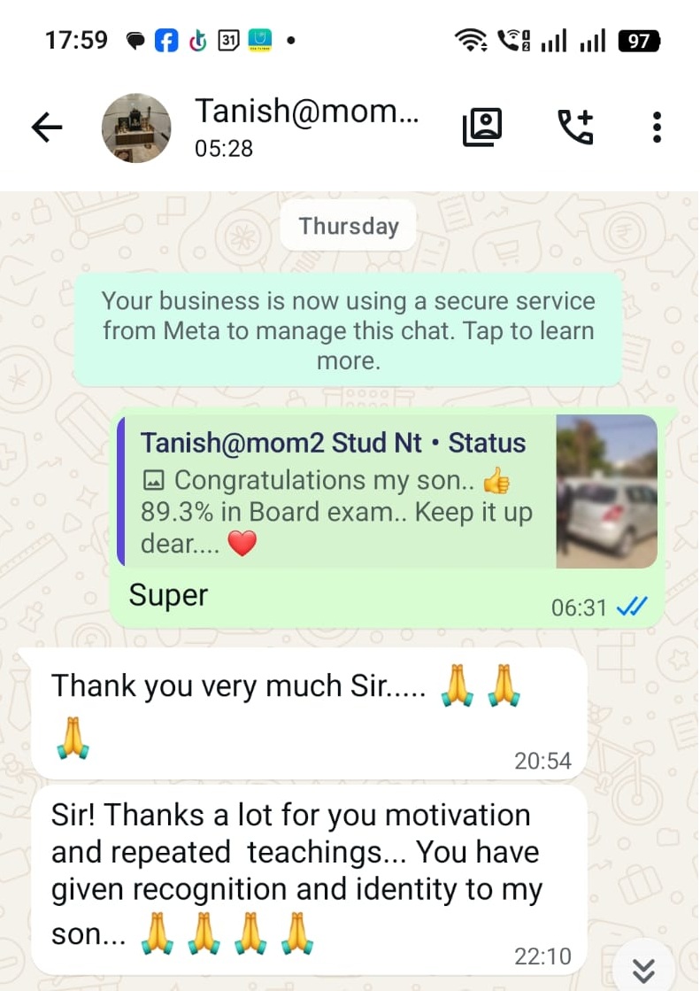 Student Testimonial